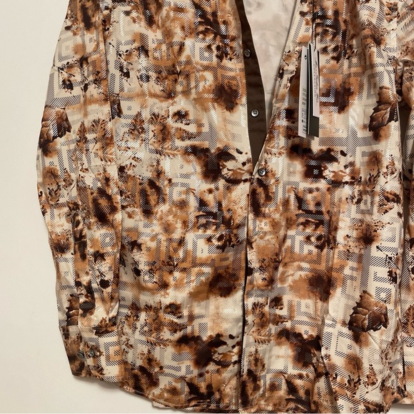 Silver Stone Collection Dress Shirt Men’s Small Modern Fit Wear  Collection NWT - Picture 2 of 15